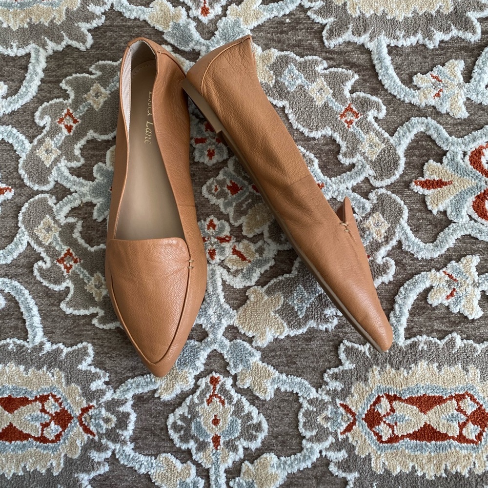Leather Tan Loafers - Essex Lane - 10M